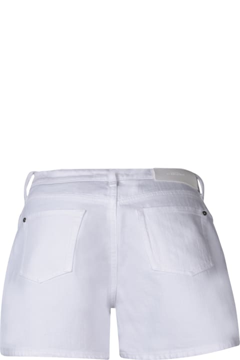 Fashion for Women 7 For All Mankind Monroe White Shorts