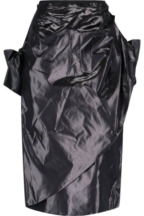 インテリア Maison Margiela Draped Midi Skirt