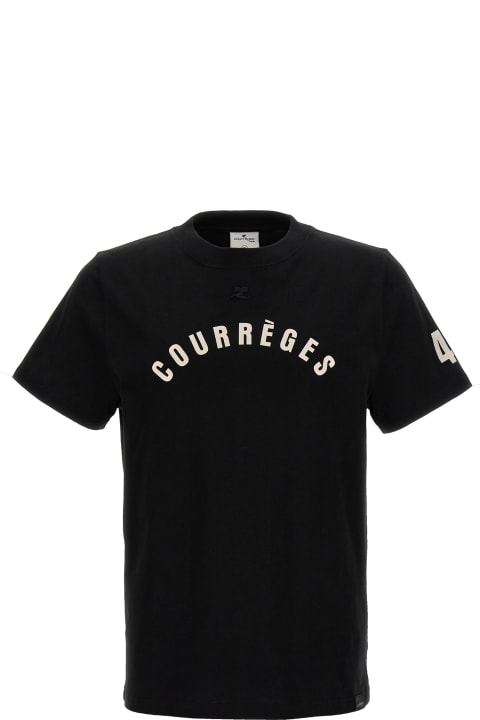 Courrèges Topwear for Men Courrèges 'straight Printed' T-shirt