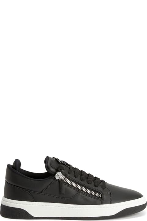 Giuseppe Zanotti for Men Giuseppe Zanotti Black Leather Sneaker
