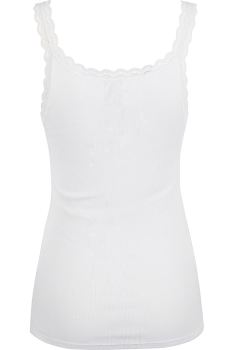 Allude Topwear for Women Allude Floral Tank Top