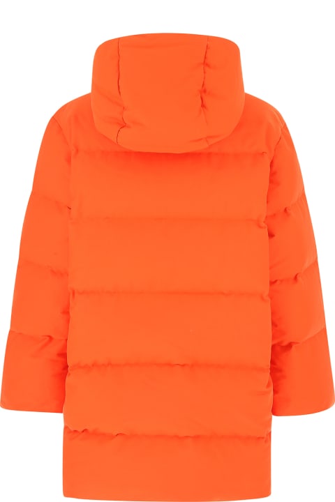Fashion for Women Loewe Orange Cotton Down Jacket