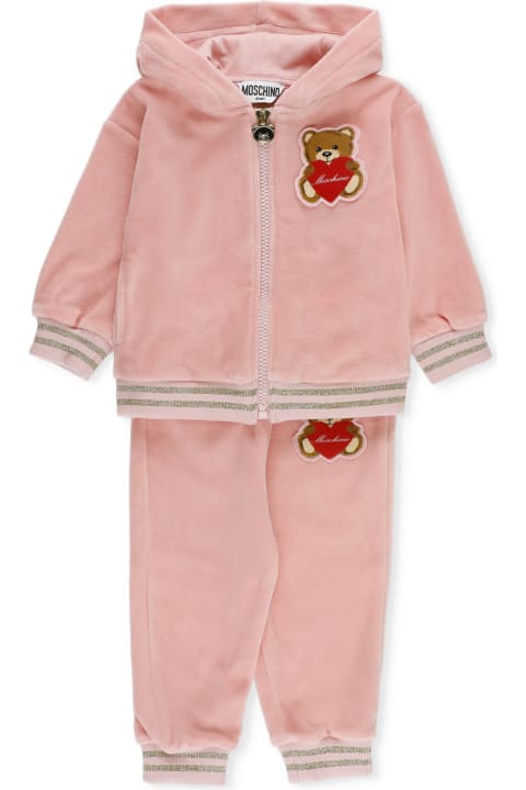 Bodysuits & Sets for Baby Girls Moschino Teddy Two-piece Set
