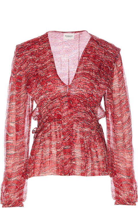 Homeware Marant Étoile Axeline Textured Top