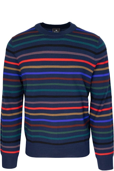 PS by Paul Smith for Men PS by Paul Smith Crewneck Striped Jumper