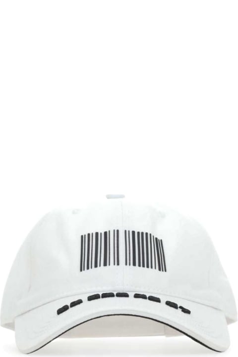 VTMNTS Hats for Men VTMNTS White Canvas Baseball Cap