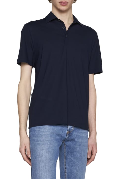 Herno Men Herno Cotton Jersey Polo Shirt