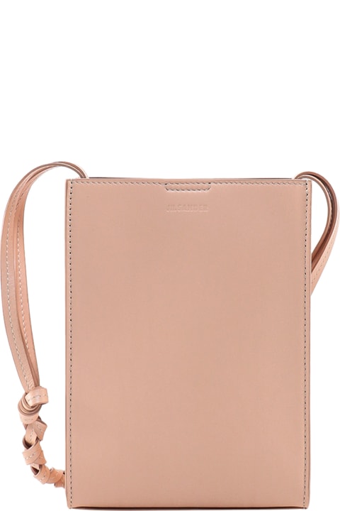 Bags for Men Jil Sander Skin Pink Leather Small Tangle Shoulder Bag