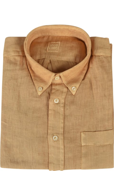 Shirts for Men 120% Lino Regular Fit Button Down Shirt