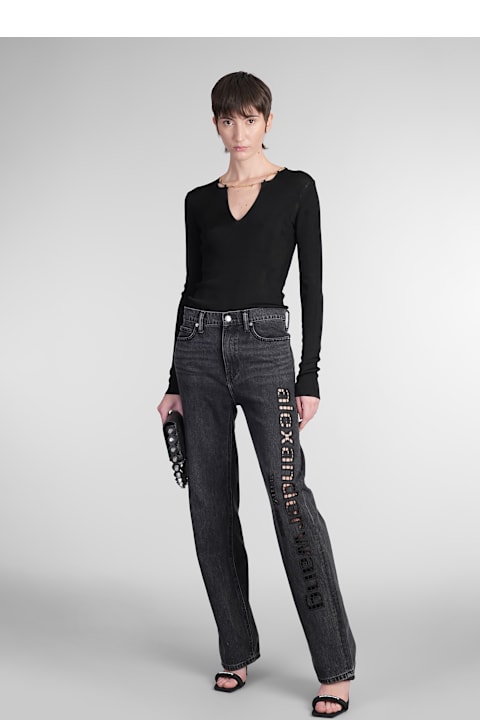 Alexander Wang Sweaters for Women Alexander Wang Knitwear In Black Viscose