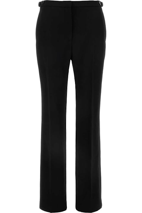 The Row Pants & Shorts for Women The Row Black Wool Jesse Pant