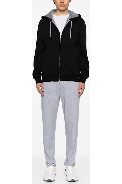 Brunello Cucinelli Cotton Zipepd Hoodie