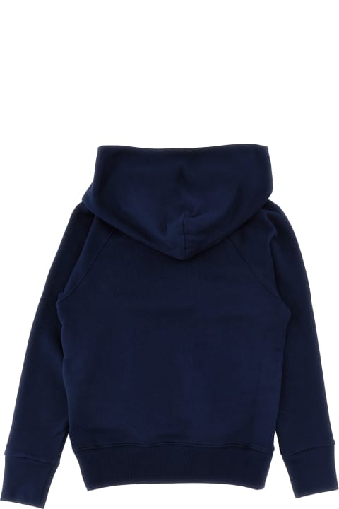 Gucci for Boys Gucci Logo Embroidered Hoodie