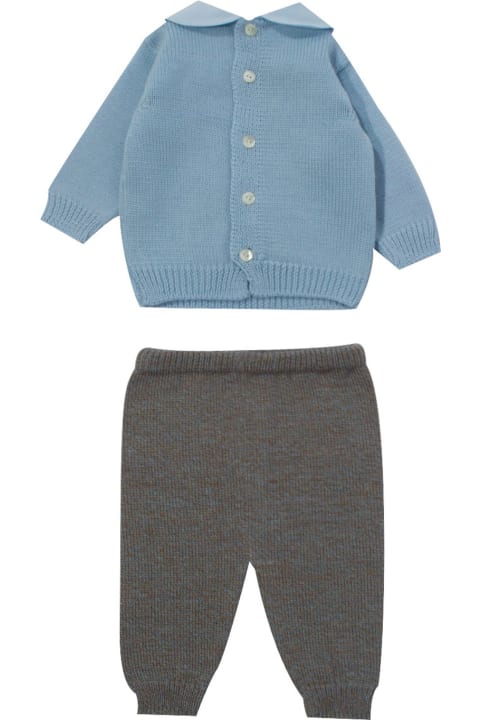 Piccola Giuggiola Bodysuits & Sets for Baby Boys Piccola Giuggiola Sweater And Trousers
