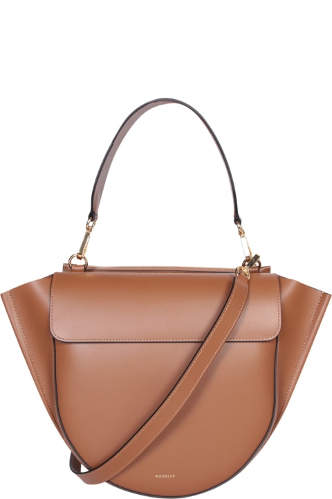 Wandler Bags for Women Wandler Hortensia Medium Brown Bag