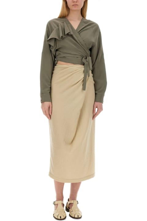 Homeware Alysi Top With Ruffles