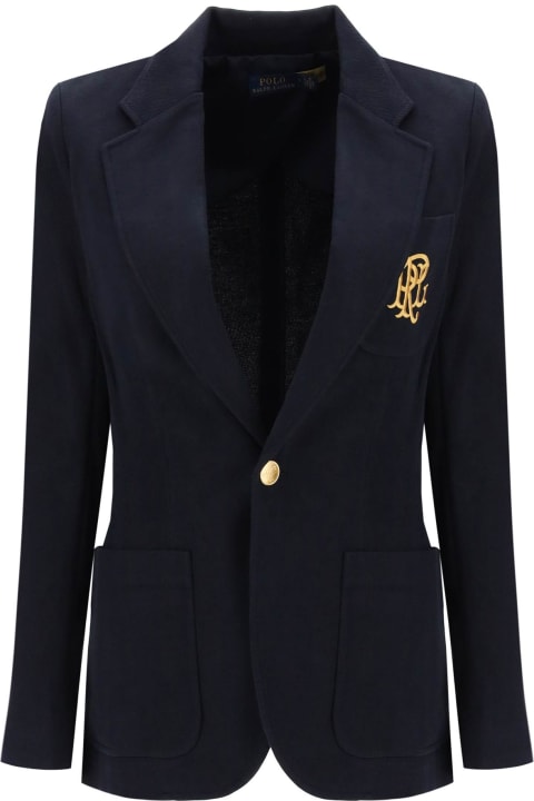 ウィメンズ Polo Ralph Laurenのコート＆ジャケット Polo Ralph Lauren Double-knit Blazer