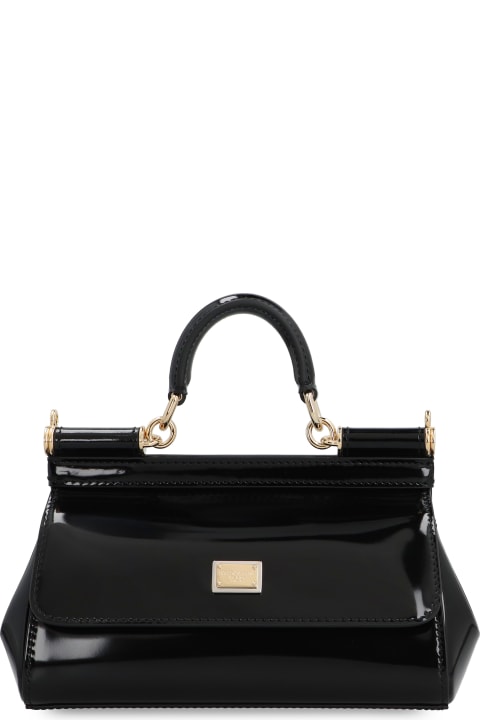 أدوات منزلية Dolce 
Gabbana Sicily Small Leather Handbag