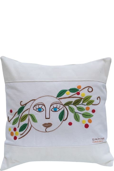 Home Décor Le Botteghe su Gologone Cushions Embroidered 50x50 Cm