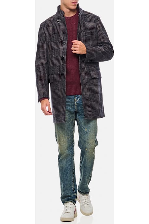 Fay for Men Fay Tartan Coat