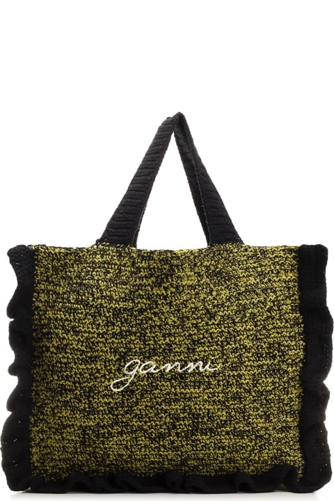 Ganni Bags for Women Ganni 'egret' Tote Bag