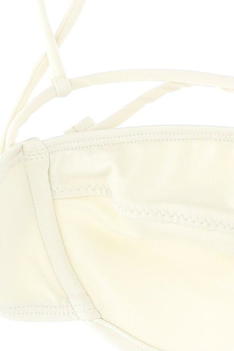 Underwear & Nightwear for Women Jacquemus Strapped Logo Plaque Bikini Top