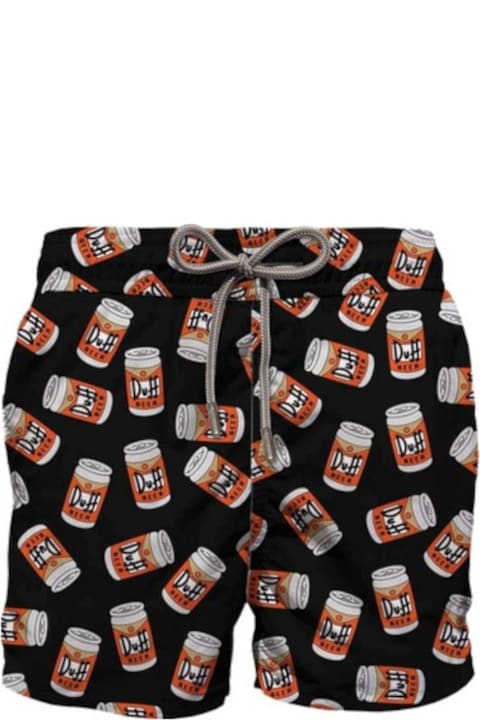 MC2 Saint Barth for Men MC2 Saint Barth Graphic Printed Drawstring Swim Shorts