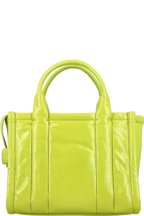 Marc Jacobs for Women Marc Jacobs Logo Patch Zipped Tote Bag