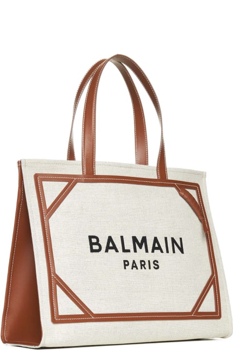 Bags Sale for Women Balmain B-army Shopper Medium-canvas&logo