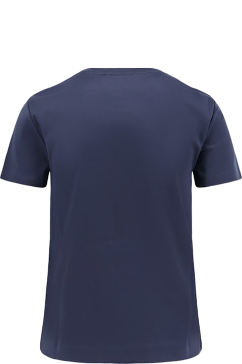 Homeware Max Mara Logo Embroidered Crewneck T-shirt
