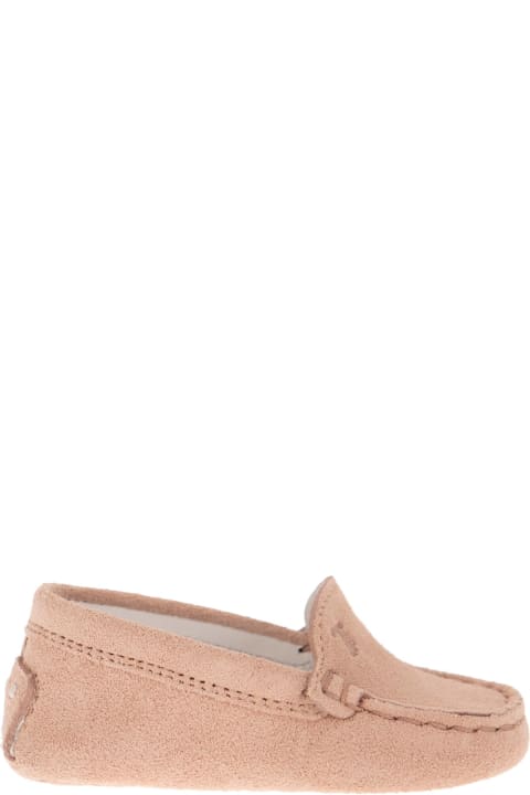 Tod's Shoes for Girls Tod's Rubber Suede Loafer