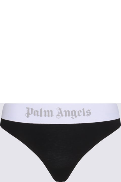 Clothing for Women Palm Angels Black Cotton Brief