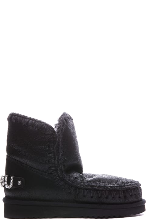Mou Shoes for Women Mou Ankle Boots 'eskimo18' Made Of Leather