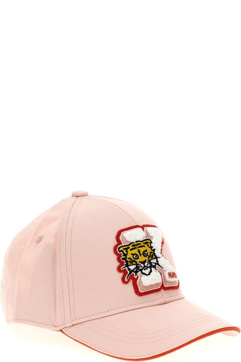 Accessories & Gifts for Girls Kenzo Kids Logo Embroidery Cap