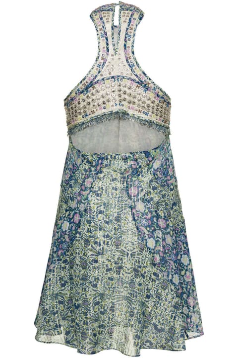 キッズ Isabel Marantのワンピース＆ドレス Isabel Marant Orfa Dress In Blue Viscose