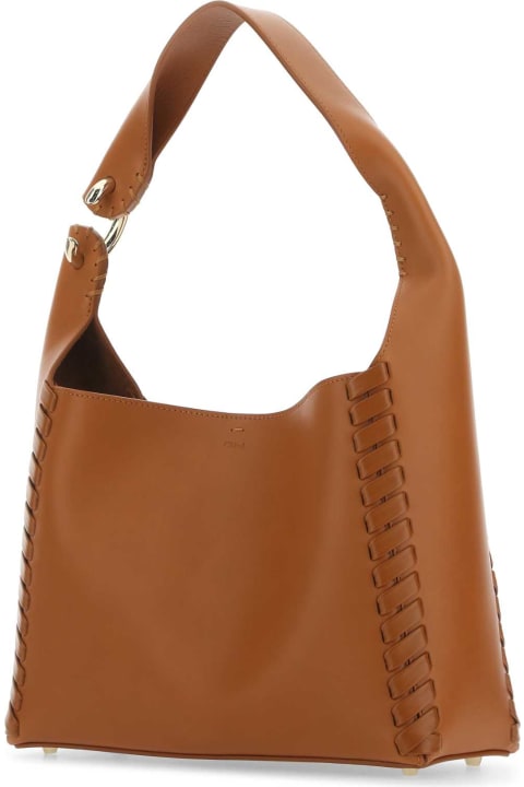 Chloé Totes for Women Chloé Caramel Leather Mate Shoulder Bag