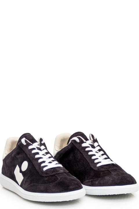 Isabel Marant Sneakers for Men Isabel Marant 'suede Logo Snea' Sneakers