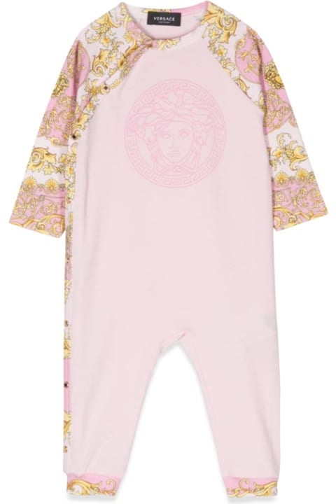 Versace Clothing for Baby Girls Versace Frenzy Baroque Jumpsuit