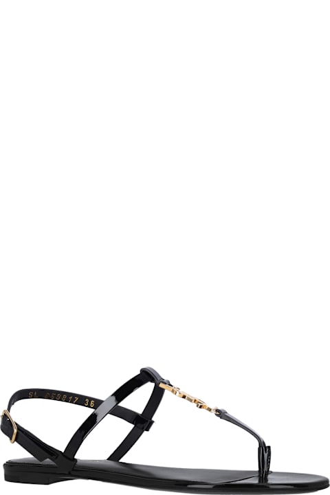 أدوات منزلية Saint Laurent 
cassandra
 Flat Sandals