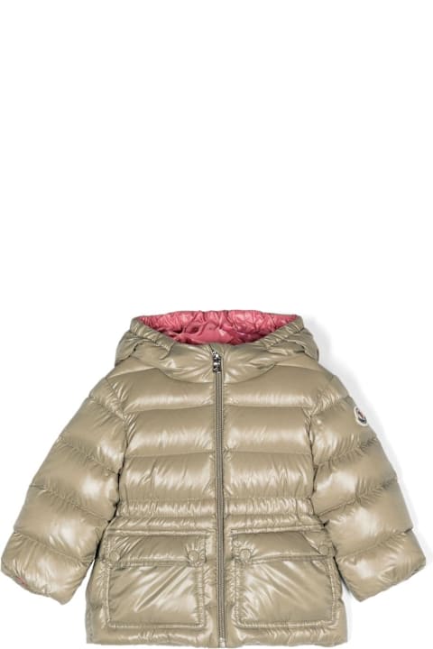 Homeware Moncler Green Down Jacket Baby Girl