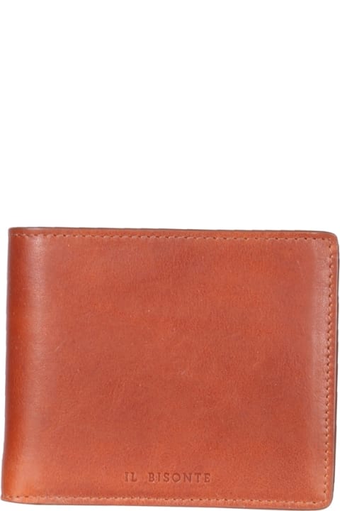 Il Bisonte Wallets for Men Il Bisonte Leather Bifold Wallet