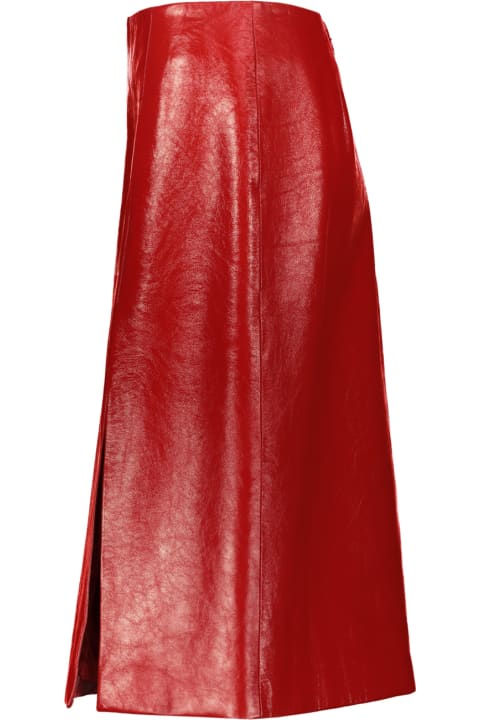 Clothing for Women Balenciaga Leather Skirt