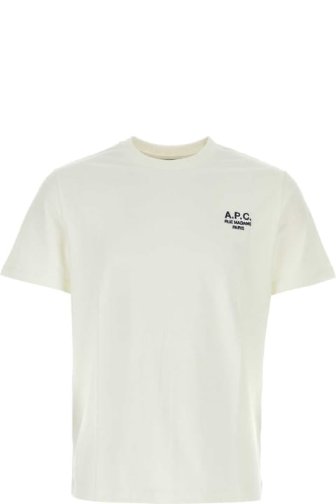 Homeware A.P.C. White Cotton T-shirt