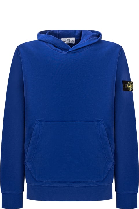 Stone Island Junior Kids Stone Island Junior Logo Sweatshirt