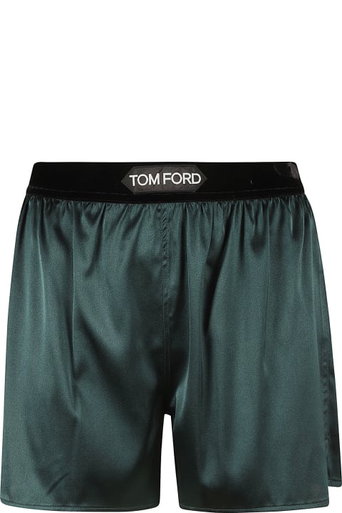 Tom Ford Pants & Shorts for Women Tom Ford Elastic Logo Waist Shorts