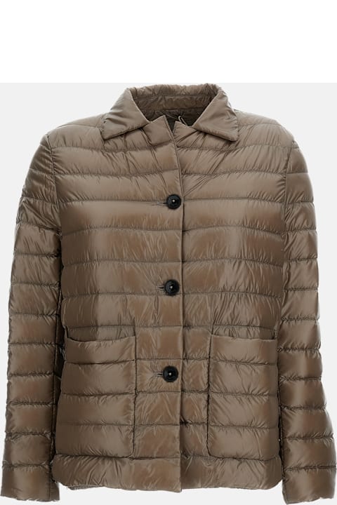 أدوات منزلية Herno Button-up Down Jacket