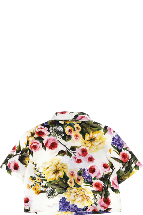 Topwear for Girls Dolce & Gabbana 'giardino' Shirt