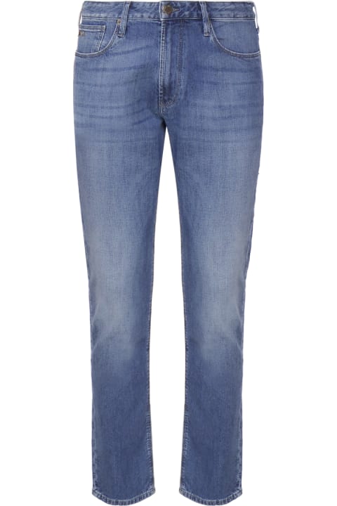 メンズ新着アイテム Emporio Armani Slim Mid-rise Jeans