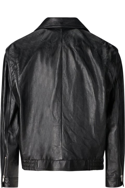 Saint Laurent Coats & Jackets for Men Saint Laurent Biker Leather Jacket
