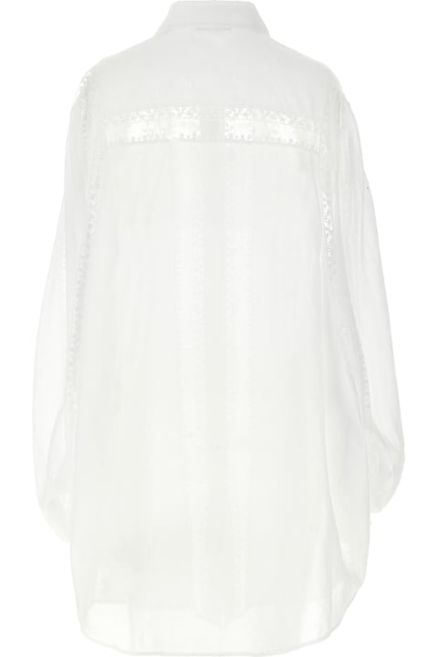 Homeware Ermanno Scervino Macramé Tulle Shirt